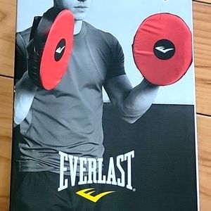 Everlast Focus Punch Mitts Red/Black
